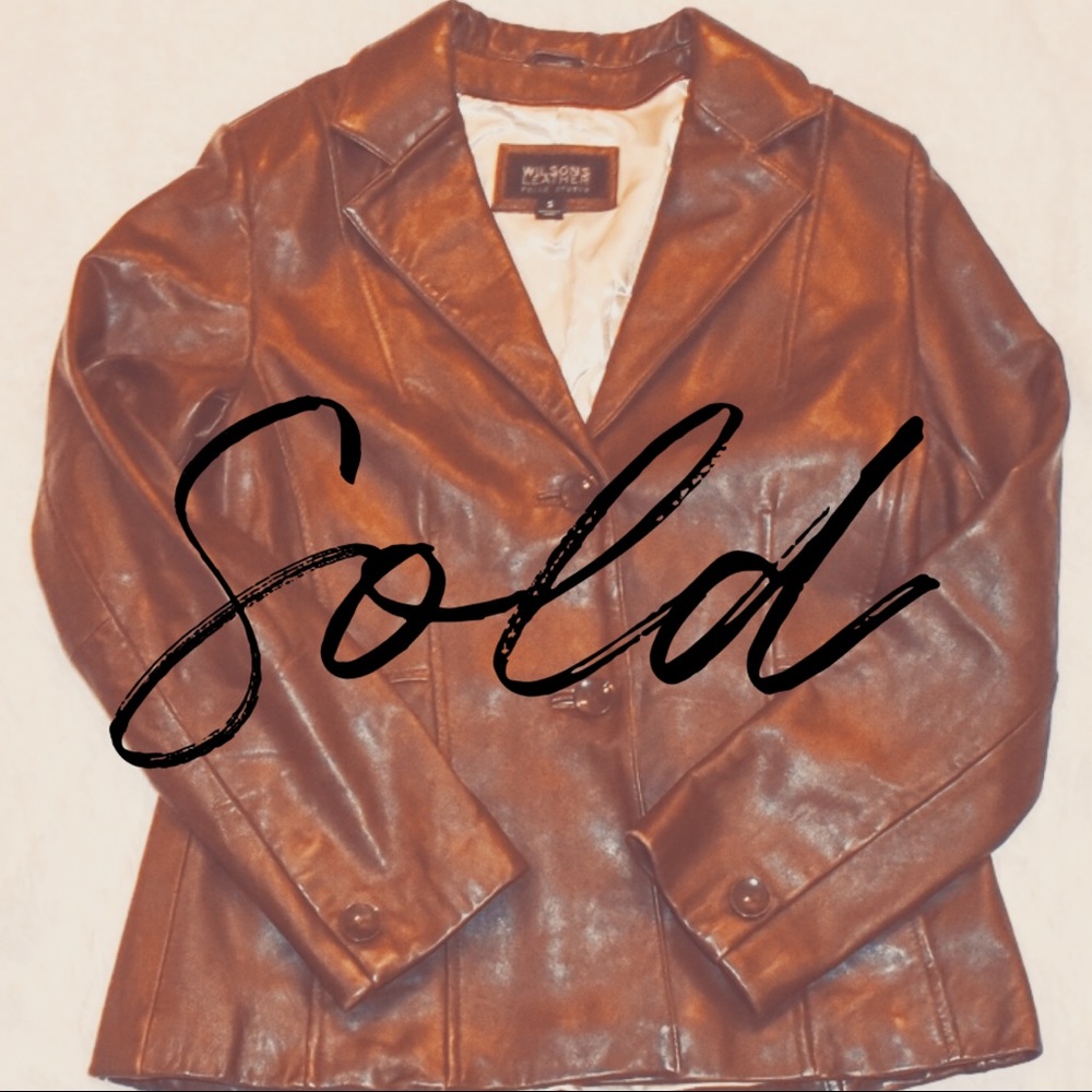 Wilsons Leather Coat